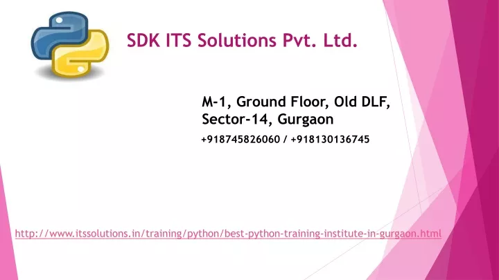 sdk its solutions pvt ltd