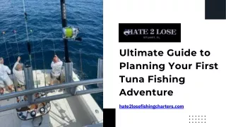 Guide For Best Deep Sea Fishing Boats | Hate2Lose Sportfishing Charters