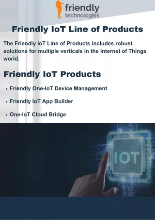 Friendly IoT Line of Products