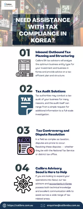Need Assistance with Tax Compliance in Korea?