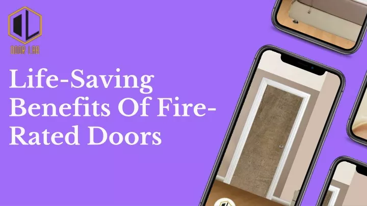 life saving benefits of fire rated doors