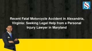 Personal Injury Lawyer in Maryland