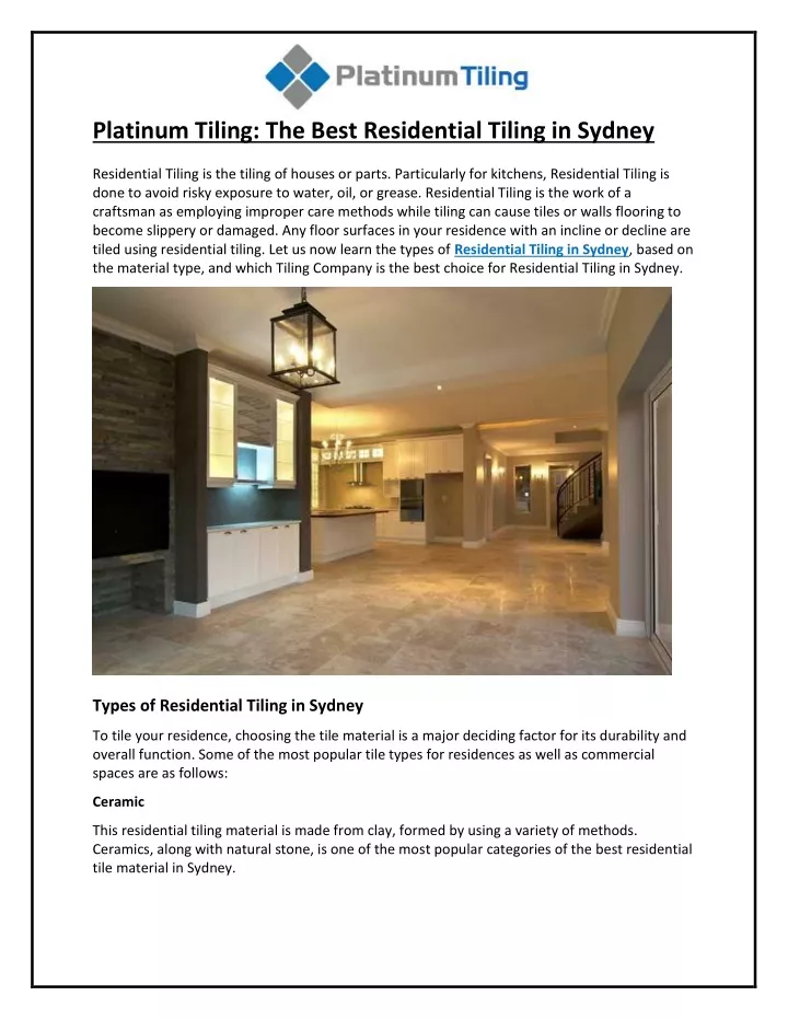 platinum tiling the best residential tiling