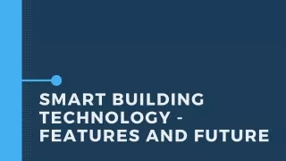 Smart Building Technology