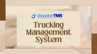 Trucking Management System