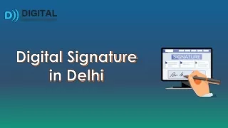 digital signature in delhi