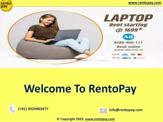 Rent on Laptop