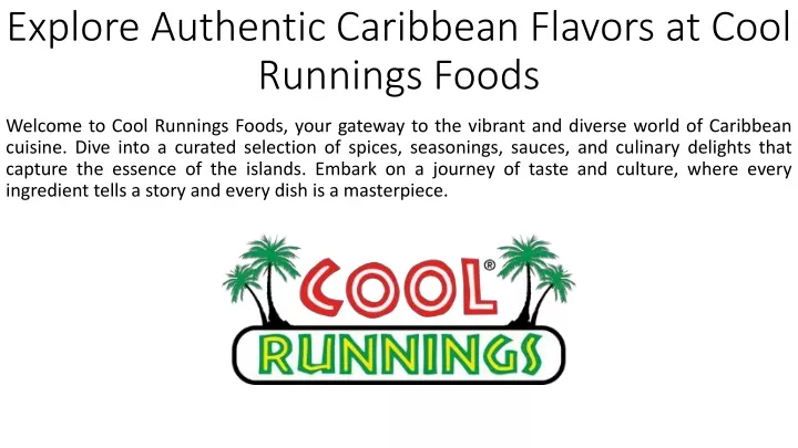 explore authentic caribbean flavors at cool runnings foods