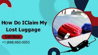 How do I claim my lost luggage