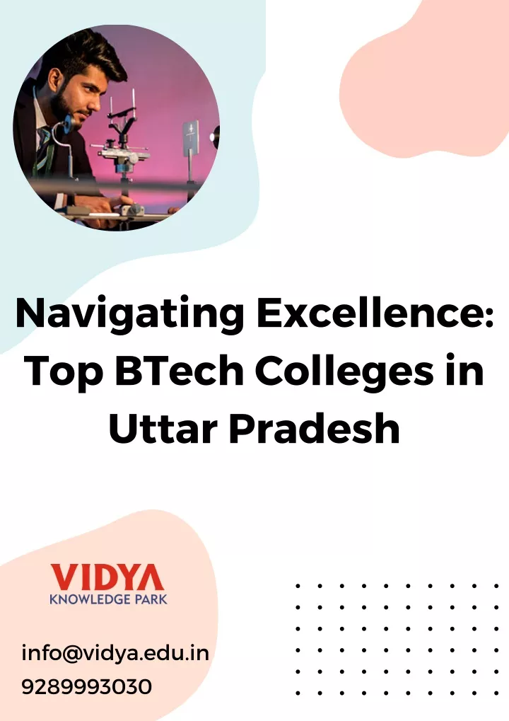 navigating excellence top btech colleges in uttar