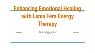 Lama Fera Healing