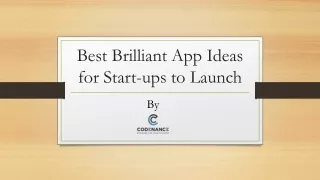 Best Brilliant App Ideas for Start-ups to Launch in 2023-24