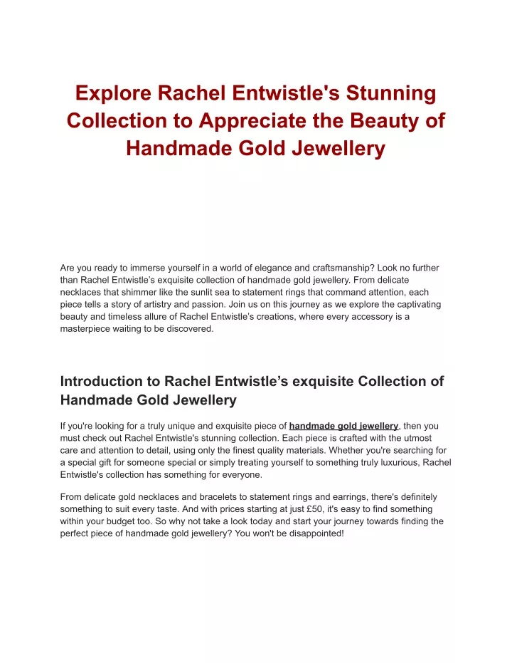 explore rachel entwistle s stunning collection