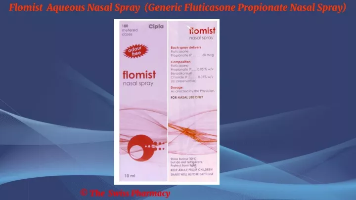 flomist aqueous nasal spray generic fluticasone