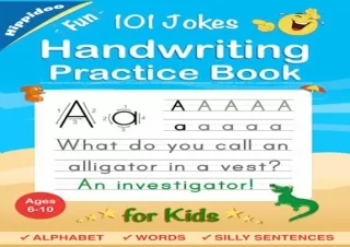 [EBOOK] DOWNLOAD Handwriting Practice Book for Kids Ages 6-10 : Printing workbook for Grad