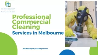 Professional Commercial Cleaning Services in Melbourne