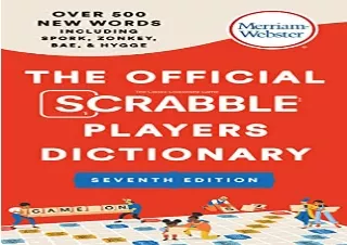 READ EBOOK [PDF] The Official SCRABBLE® Players Dictionary, Seventh Ed., Newest Edition, 2