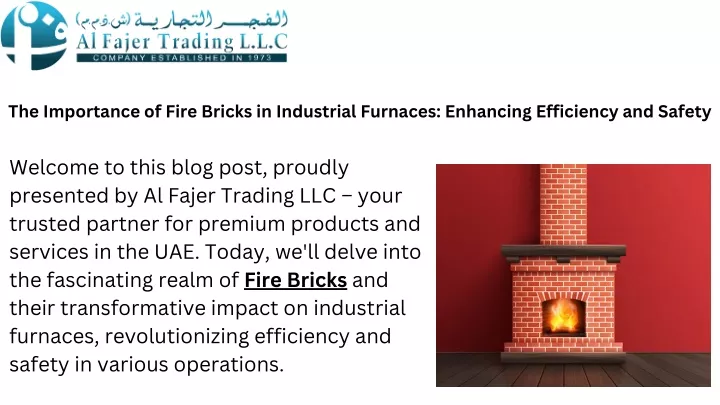 the importance of fire bricks in industrial