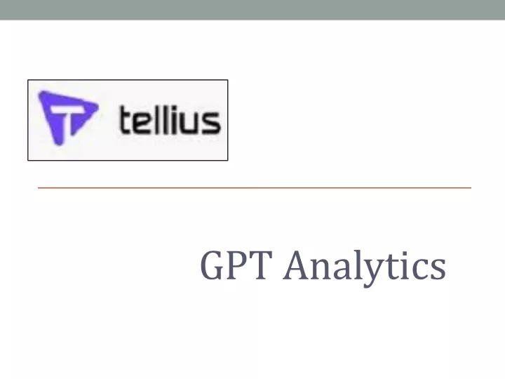 gpt analytics