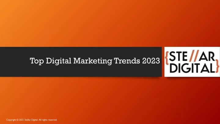 top digital marketing trends 2023
