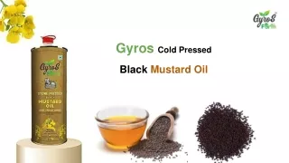 Gyros Cold Pressed Black Mustard Oil