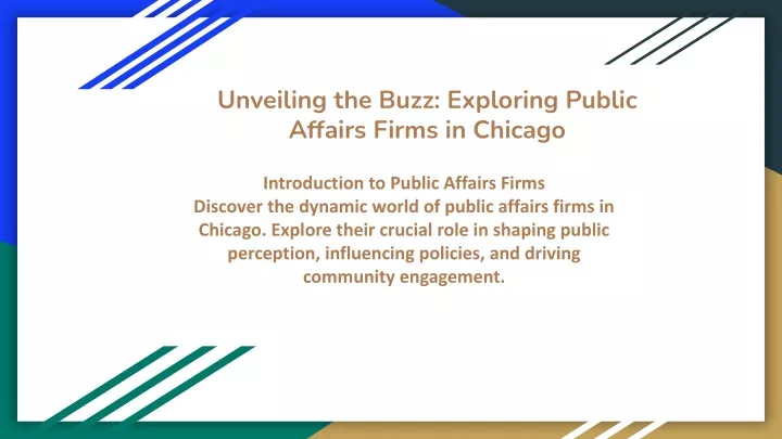 unveiling the buzz exploring public affairs firms