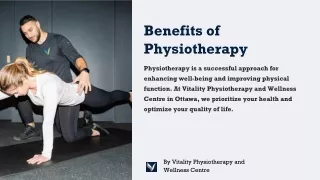 benefits of physiotherapy