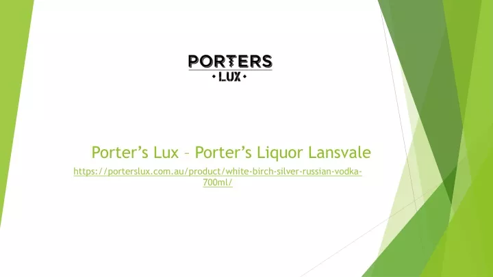 porter s lux porter s liquor lansvale https