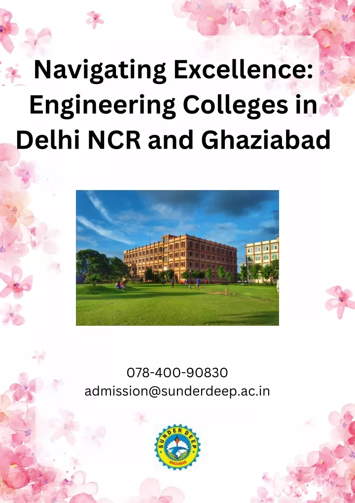navigating excellence engineering colleges
