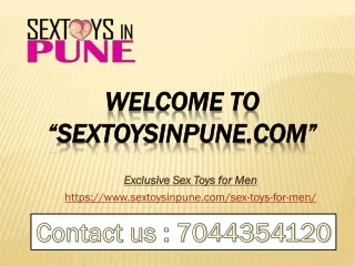 Exclusive Sex Toys for Men