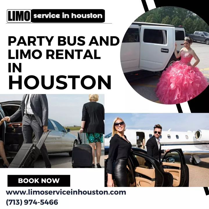 party bus and limo rental in