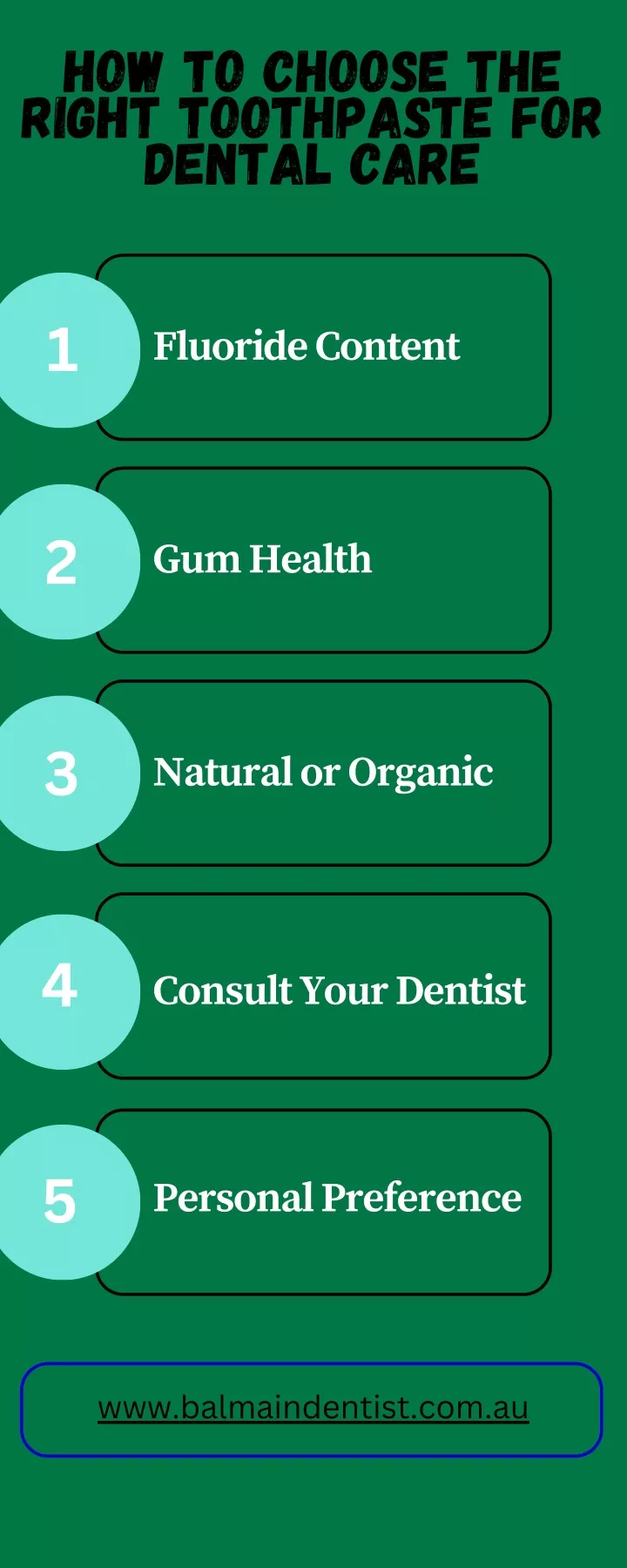 how to choose the right toothpaste for dental care