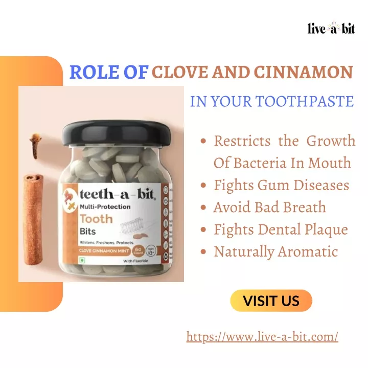 role of clove and cinnamon in your toothpaste