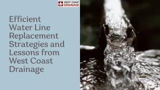 efficient water line replacement strategies