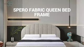 Experience Luxury Comfort and Style with Our Exquisite Fabric Queen Bed Frame