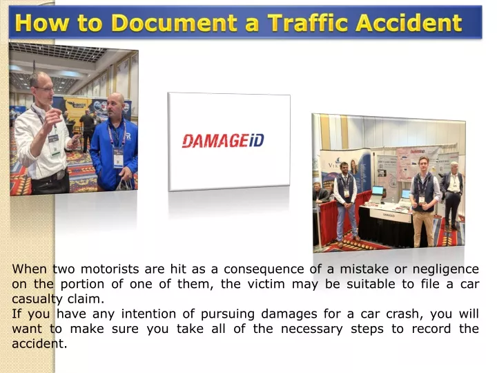 how to document a traffic accident