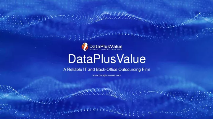 dataplusvalue a reliable it and back office