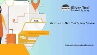 Taxi Maxi Sydney | Silver Taxi Service Sydney