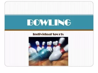 Earnings of professional bowlers