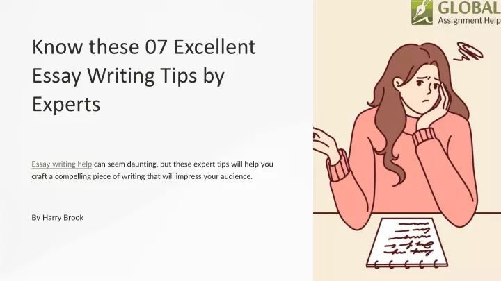 know these 07 excellent essay writing tips