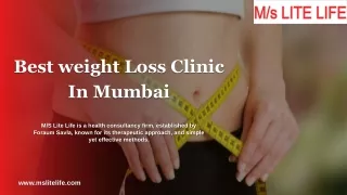 Best weight Loss Clinic In Mumbai