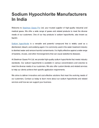 Sodium Hypochlorite Manufacturers In India (2)