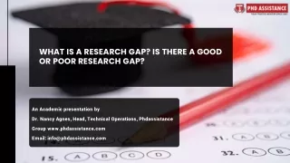 Literature gap in research