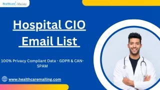 Hospital CIO Email List (1)