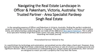 Best Agent Pakenham