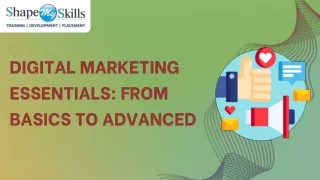 Digital Marketing Essentials From Basics to Advanced