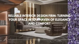 reliable interior design firm