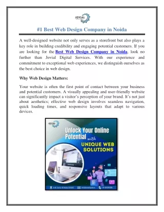 Best Web Design Company in Noida