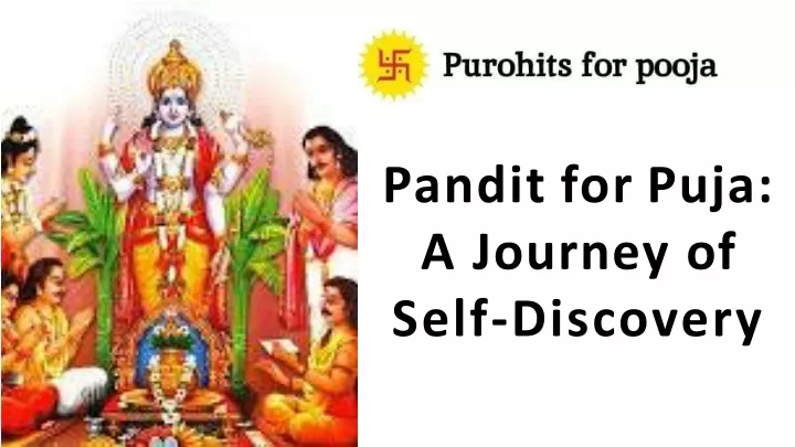 pandit for puja a journey of self discovery