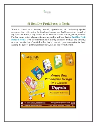 Best Dry Fruit Boxes in Noida